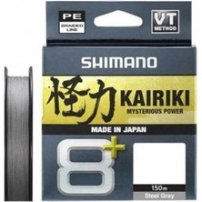 Shimano Line Kairiki 8+ 150M 0.16MM 9.8kg Grey