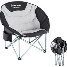 Belirtilmemiş Kıngcamp Moongazer Sandalye (Black/grey)