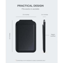 O-Kam OK-115TAGS Kredi Kartlık Cüzdan Magsafe