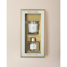 Madame Coco Répertoire Çubuklu Oda Kokusu ve Mum Seti - Jasmin Et
