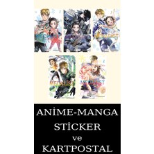Akılçelen Kitaplar Medalist 1-2-3-4-5 Manga Seti (5 Kitap) / Anime-Manga Sticker ve Kartpostal Hediyeli