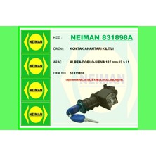 Bescher Ece-Umay Kontak Anahtari Kilitli Albea-Doblo-Siena 137 mm 02 - 11