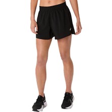 Asics Sılver 4ın Short Kadın Koşu Şortu 2012D151-001 Siyah
