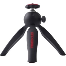 Photoolex Ball Head Masaüstü Kamera ve Işık Tripodu Siyah - TF-PH-074MT