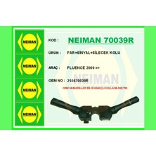 Bescher Ece-Umay Far Sinyal Silecek Kolu Fluence 2009 -