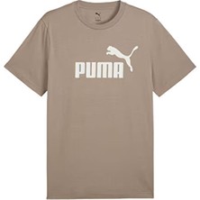 Puma Ess No. 1 Logo Tee Erkek Günlük Tişört 68253394 Gri