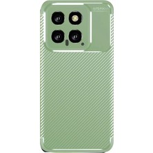 ALK Xiaomi Mi 14T Kılıf Auto Focus Karbon Kapak - Su Yeşili