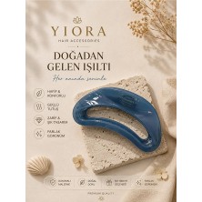 Yiora Ithal Renkli Asetat Mandal Toka Güçlü Tutuş Xl Boy 12,5 cm