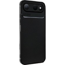 Eco Port Newface Tecno Spark 50 5g Auto Focus Karbon Kapak - Siyah