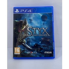 Konsol Cenneti Ps4 Styx Koleksiyon Için Boş Kutu + Playstation 4  Styx Oyun Cover