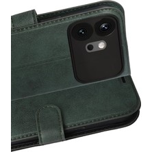 ALK Huawei Honor 600 Trend S Plus Kapaklı Kılıf - Yeşil