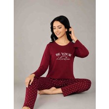 Alperi Uzun Kol Kadın Pijama Takımı