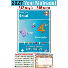 Tonguç Akademi 4. Sınıf 2027 0'dan 4'e Konu Anlatımlı Soru Bankası Yeni Müfredat