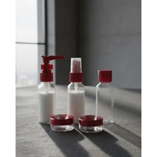ALK 5 Parça Seyahat Dolum Şişesi Seti 30 ml Hafif Tasarım