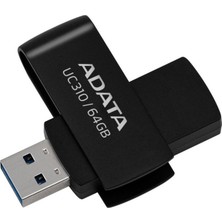 Adata UC310-64GB 64GB Usb3.2 Gen1 Black Flash Bellek