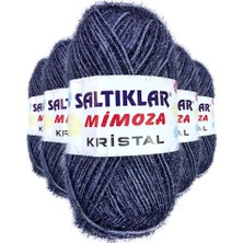 5 Adet Mimoza Kristal Işıltılı Şal Patik Yelek Ipi 36