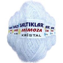 5 Adet Mimoza Kristal Işıltılı Şal Patik Yelek Ipi Optik