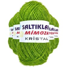 5 Adet Mimoza Kristal Işıltılı Şal Patik Yelek Ipi 47