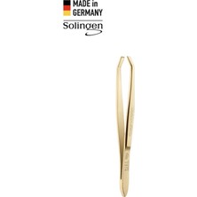 Solingen Erbe Golden Zetty Altın 8cm Düz Uçlu Cımbız