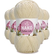 5 Adet Cotton Lüks Yelek Tunik Kazak Bluz Hırka Ipi Yünü Açık Bej 97543