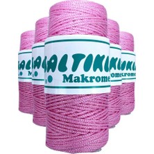 5 Adet Polyester Simli Makrome Ipi SS-1545