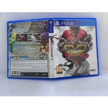 Konsol Cenneti Ps4 Street Fighter 5 Koleksiyon Için Boş Kutu + Playstation 4 Street Fighter 5 Oyun Cover