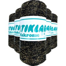 5 Adet Polyester Simli Makrome Ipi S-S-60