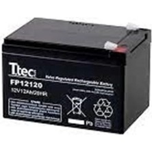 Ttec Plus Ttec 12V 12AH Base Bakımsız Kuru Akü