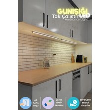 Luciole Mutfak Tezgah Altı LED Mutfak Işık Bar Aç Kapa Günışığı Yapışkanlı 1 Metre - LED Işık Mtgun4