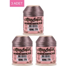 3 Adet Altınbaşak Oya ve Dantel Ipi 20 gr - Royaleks - No: 770