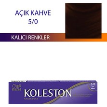 Single Tüp Boya Saç Boyası Açık Kahve 5/0