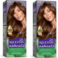 Naturals Saç Boyası Koyu Kumral 6/0 2x Paket
