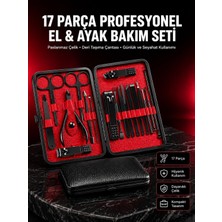 Hace Bazaar Kompakt ve Şık Tasarımlı 17 Parça Bakım Seti Yeni Nesil