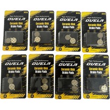 Ovela Onvo Scooter 011 & 012 Plus & V12 Uyumlu [8ÇİFT] Seramik Uzun Ömürlü Fren Balatası M16