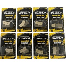 Ovela Scooter 4 Piston Seramik Nutt [8ÇİFT] Fren Balatası - Dualtron Thunder 3 / x Limited Uyumlu - Saint D03S Muadili Uyumlu M13