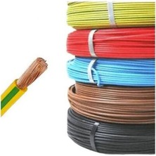 Efe Elektrik 6 Mm² Nyaf Kablo | Esnek Elektrik Kablosu | Pano & Elektrik Tesisatı Için (Renk Seçiniz) 100MT