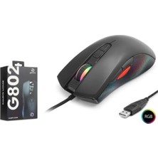 Good Pro G802 Rgb Gaming Mouse 7200 Dpı 8 Tuş 1000Hz Siyah