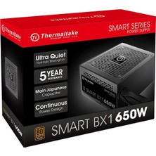 Thermaltake 650W 80+ Bronze Smart Bx1 PS-SPD-0650NNSABE-T Power Supply