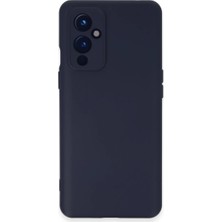 ALK One Plus 9 Kılıf Nano Içi Kadife Silikon - Lacivert
