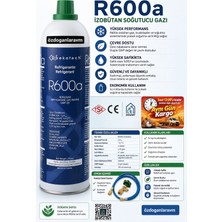 Dogant R600 Gaz Vana 90 cm Hortum