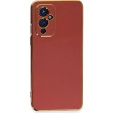 ALK One Plus 9 Kılıf Volet Silikon - Kırmızı