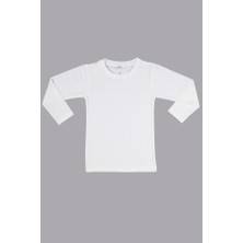 Beberium Çocuk Uzun Kollu Basic Body Ekru