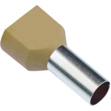 Cat TE10-14-1 ,2X10MM²/KAHVE 100-ADET Kablo Yüksük