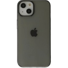 ALK Apple iPhone 14 Plus Kılıf Pc Sert Şeffaf Kapak - Siyah
