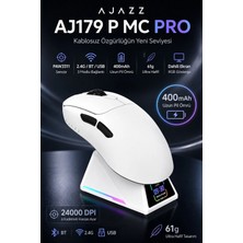 Ajazz AJ179 P Mc Pro Tft Ekranlı Şarj Istasyonlu 24.000 Dpı Paw 3311 Oyuncu Mouse