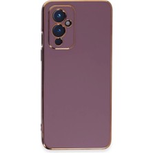 ALK One Plus 9 Kılıf Volet Silikon - Mor
