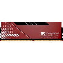 TwinMos Twınmos 16GB 5600MHZ Ddr5 CL16 Soğutuculu Pc Ram TMD516GB5600U36