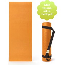 Yogatime Pro Mat (Profesyonel Yoga Matı) – 4mm Oranj - Stüdyo Kalitesinde Uzun Ömürlü Egzersiz Matı