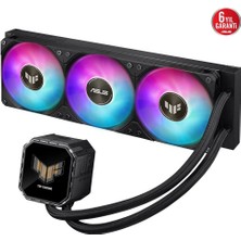 Asus 360MM Tuf Gamıng Lc Iıı 360 Argb LCD AM5-1851P Sıvı Soğutmalı Işlemci Fanı / 90RC01A1-B0EAY0