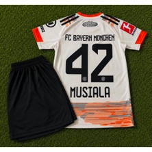 Candy Cup Musiala 2026/2027 Yeni Sezon Bej Çocuk Forması 2'li Set (Bej)